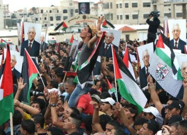 Palestina - doček Abasa Palestina - doček Abasa