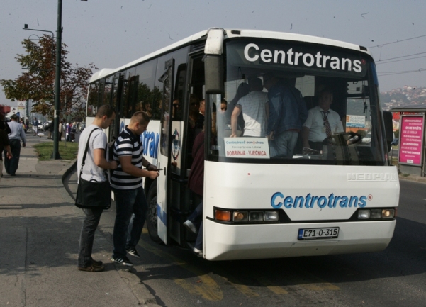 Centrotrans prevozi građane za vrijeme štrajka Grasa