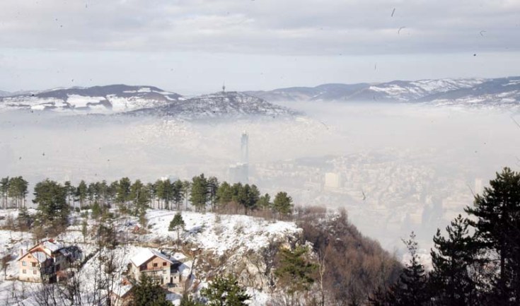 Sarajevo u magli/ Foto: DEPO PORTAL