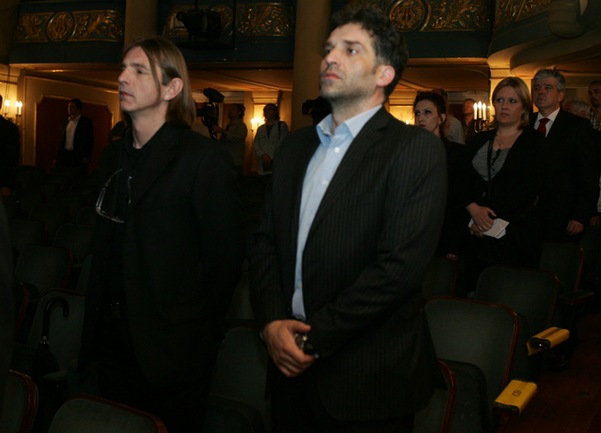 Danis Tanović i Peđa Kojović - Naša stranka/ Foto: DEPO PORTAL Danis Tanović i Peđa Kojović - Naša stranka/ Foto: DEPO PORTAL