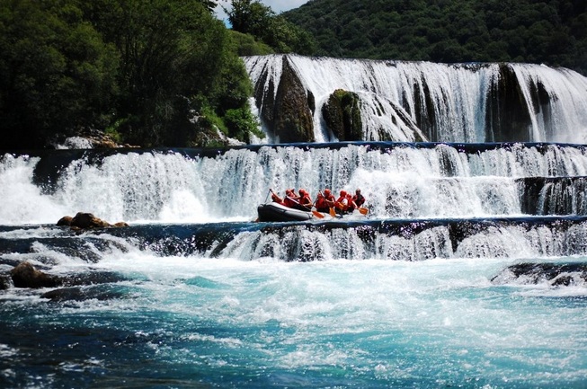 rafting na Uni