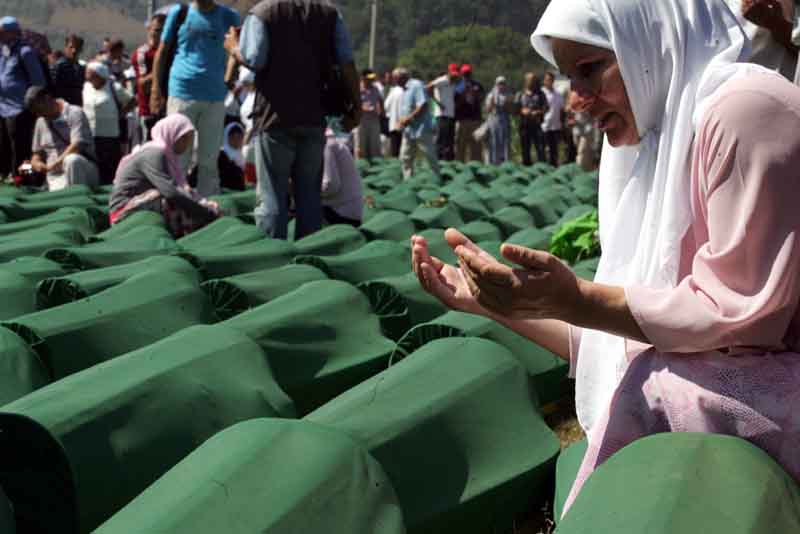 17. godišnjica genocida u Srebrenici, 11. juli 2012.