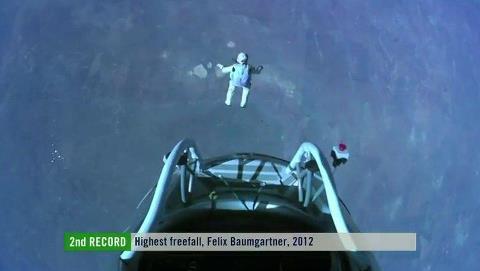 Felix Baumgartner skače Felix Baumgartner skače