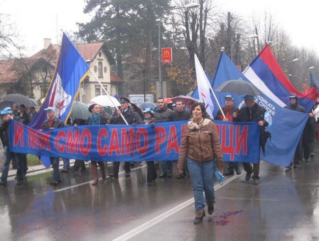 Protesti sindikata u BL