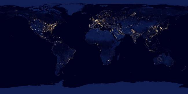 NASA objavila nove spektakularne noćne snimke Zemlje  