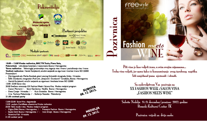 Fashion Meets Wine