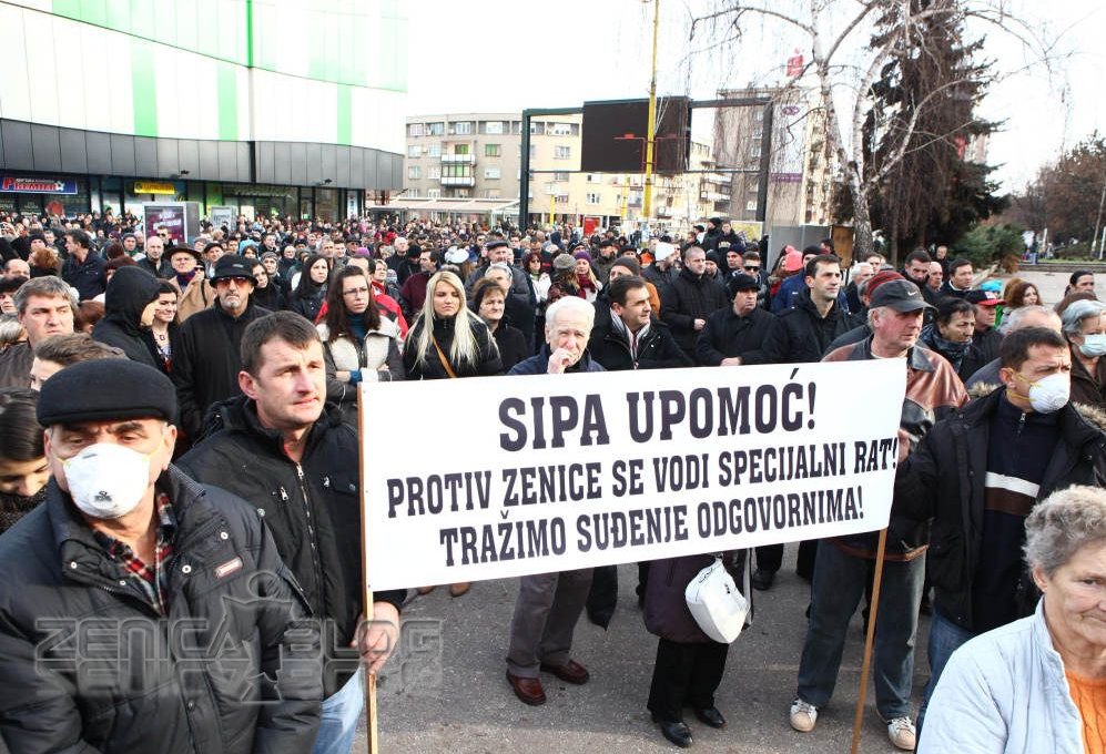 protesti protiv zagađenja u zenici protesti protiv zagađenja u zenici