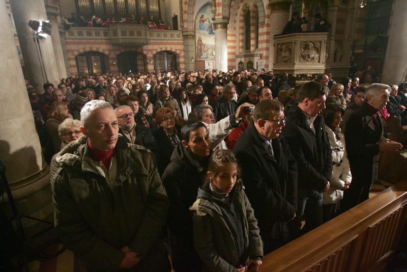 Polnoćka u Katedrali, foto: DEPO Portal Polnoćka u Katedrali, foto: DEPO Portal