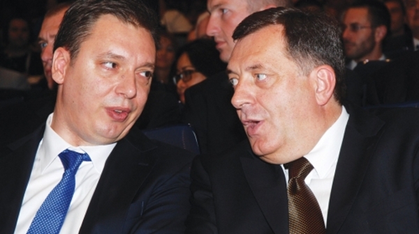 Aleksandar Vučić i Milorad Dodik Aleksandar Vučić i Milorad Dodik