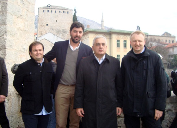 Dragan Đilas u Mostaru Dragan Đilas u Mostaru