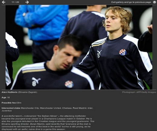 'Balkanski Messi' Alen Halilovic 'Balkanski Messi' Alen Halilovic
