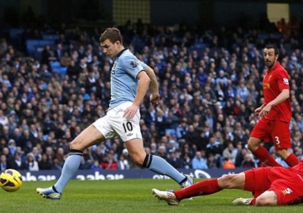 Džeko zabio gol Liverpoolu Džeko zabio gol Liverpoolu