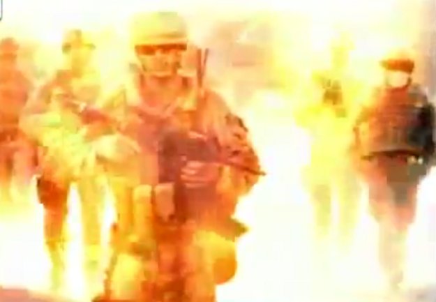 američki vojnici u plamenu - sjeverna koreja