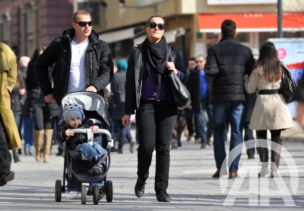 Sunčana nedjelja u Sarajevu, foto: Anadolija