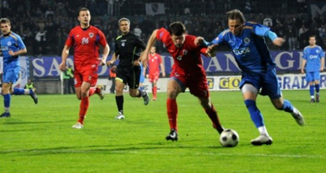 U derbi susretu Premijer lige BiH Borac slavio protiv Željezničara sa 1:0