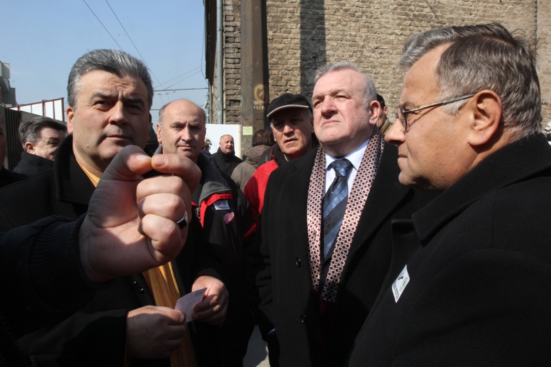 Protesti vojnih penzionera u Sarajevu, 28.03.2013.