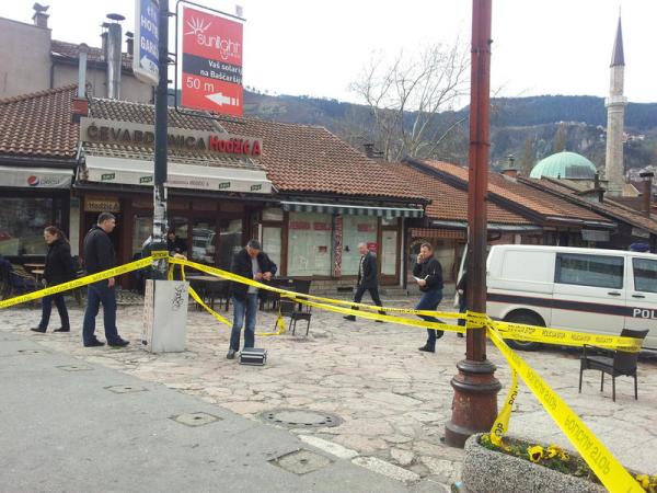 incident kod sebilja na Baščaršiji/ Foto: Anadolija