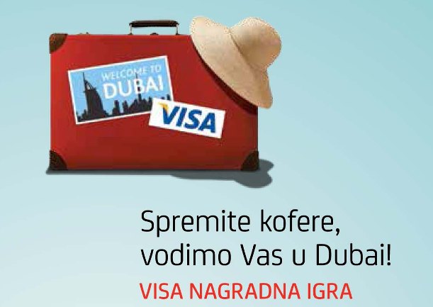 Visa_nagradna igra Unicredit banke