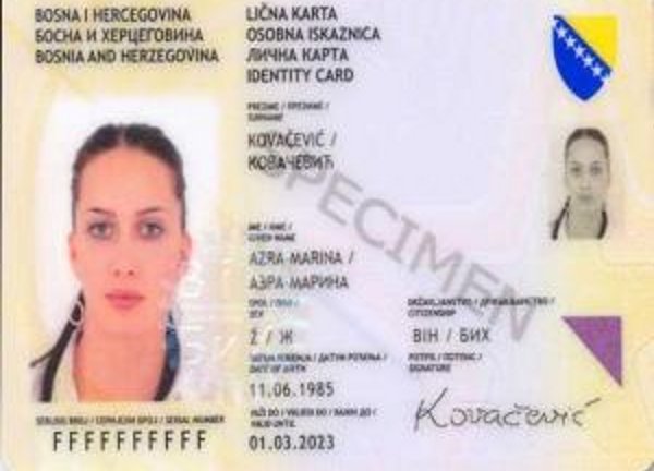 lična karta biometrijska