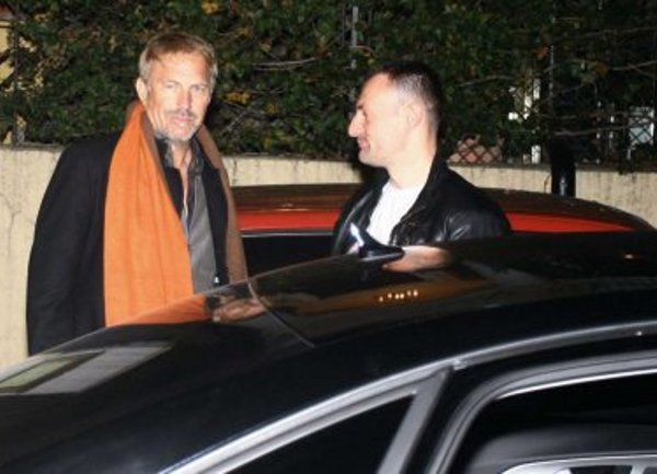 Kevin Costner u Beogradu/ Foto: Blic