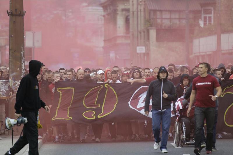 Horde zla pred derbi Željo-Sarajevo