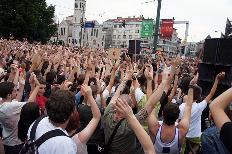 Veliki protestni koncert za JMBG/Foto: Depo Portal