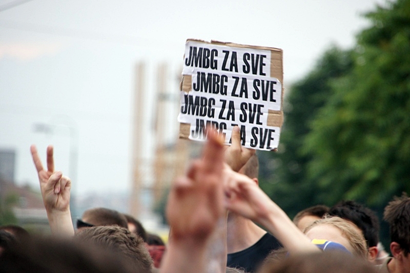 Veliki protestni koncert za JMBG/Foto: Depo Portal