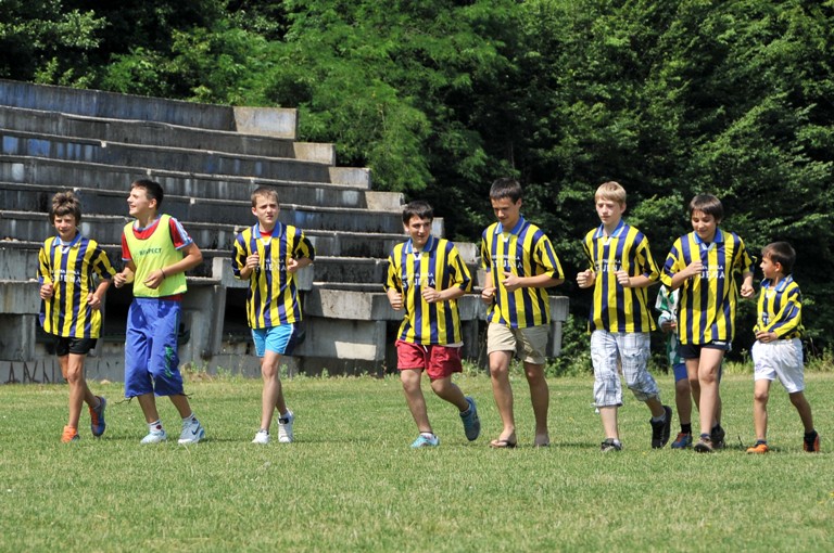 Srebrenička djeca fudbal/Foto: Anadolija