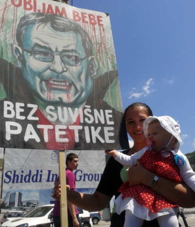 jmbg protesti u Sarajevu, 1.juli