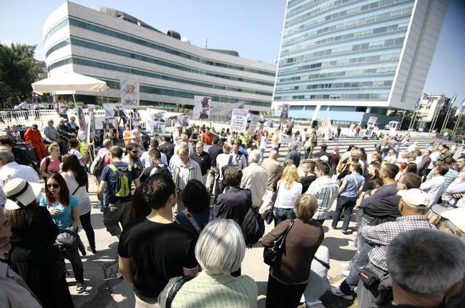 JMBG protesti u Sarajevu, 1. juli/ Foto: Anadolija