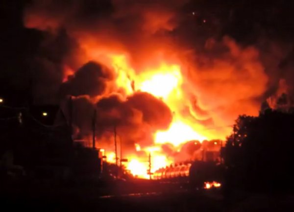 požar u gradu Lac-Megantic u provinciji Quebec