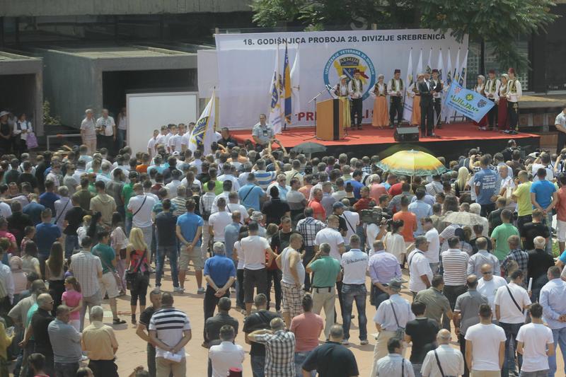 Veterani 28. Divizije Srebrenica u Sarajevu