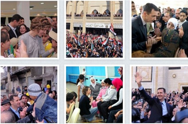 Bashar al-Assad instagram