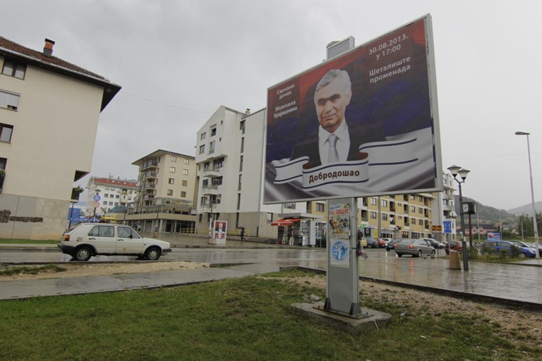 doček Momčila Krajišnika na Palama/ Foto: Anadolija