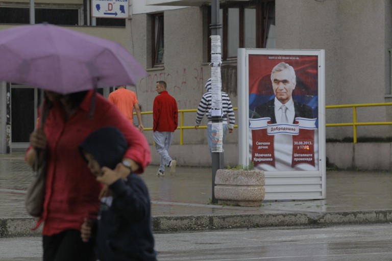 doček Momčila Krajišnika na Palama/ Foto: Anadolija