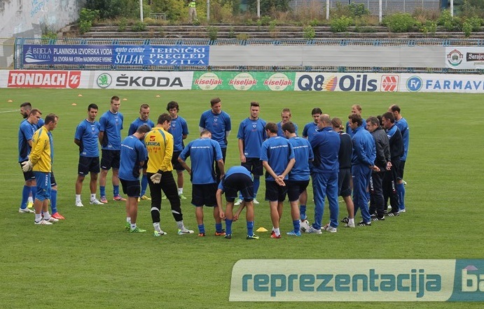 trening reprezentacije na Grbavici 2013