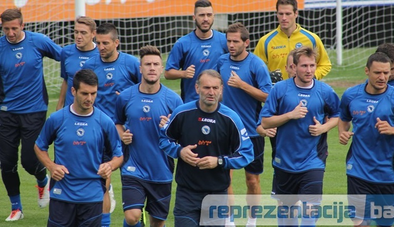 trening reprezentacije na Grbavici 2013