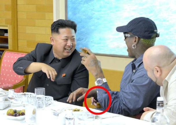 Dennis Rodman i Kim Jong-un