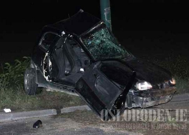 Saobraćajna nesreća na Stupu/ Foto: Oslobođenje