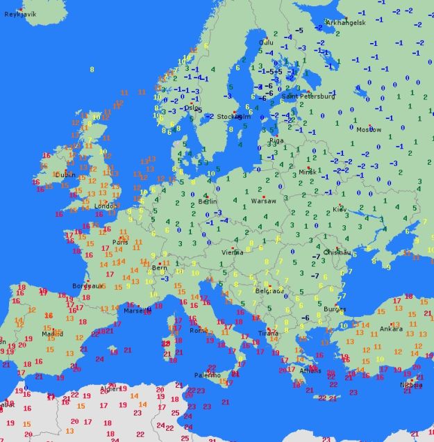 nevrijeme istok evrope