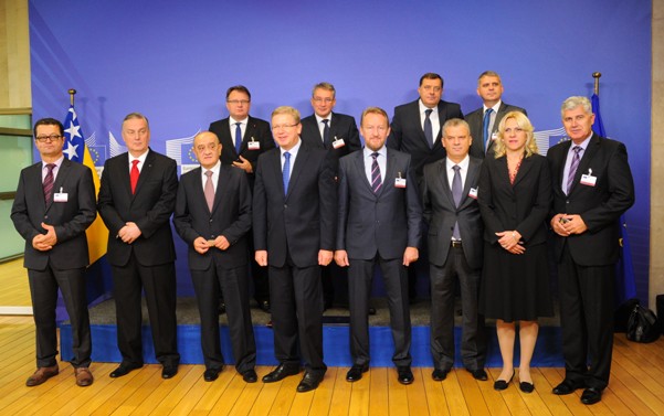 Bh. lideri u Briselu/ Foto: Anadolija