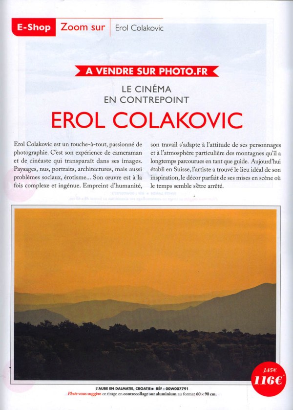 Fotografije Erola Čolakovića u magazinu Photo