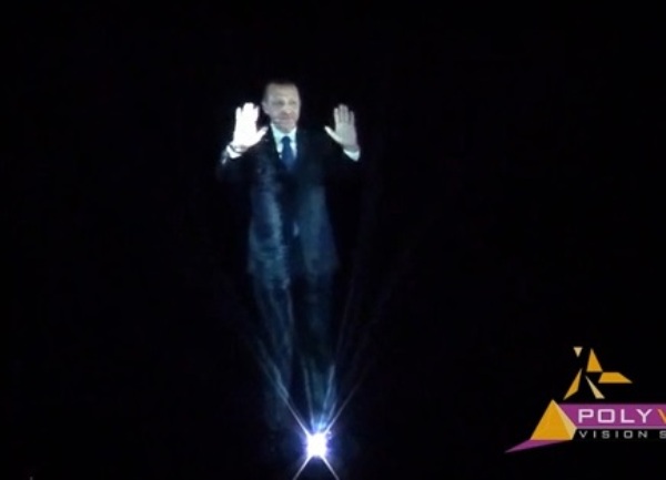 Erdoganov hologram