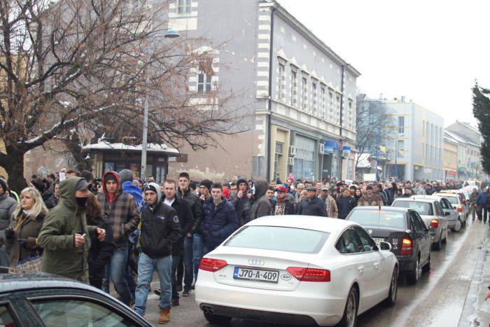 protesti u Bihaću