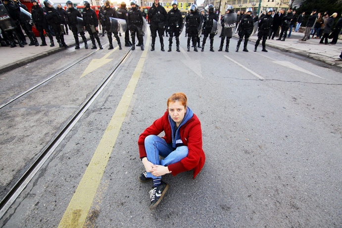 znak pobjede za Tuzlu/Foto: Anadolija