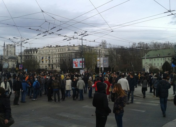 protesti u sarajevu - blokiran saobraćaj/ Foto: AA