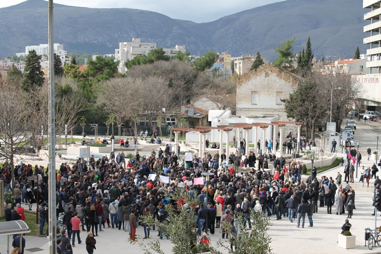 protesti u Mostaru,11. feburar