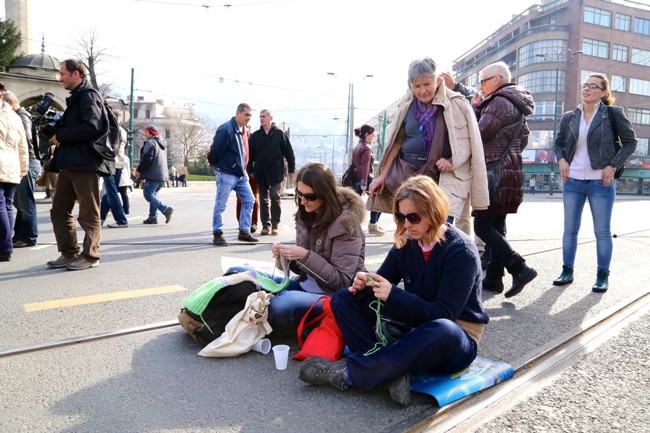 protesti u Sarajevu, februar 2014/ Foto: AA