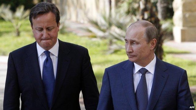 cameron i putin