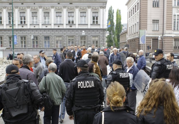 Zelene beretke odale počast braniteljima Sarajeva/ Foto: AA